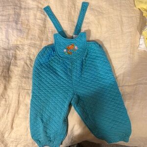 Vintage Sesame Street overalls